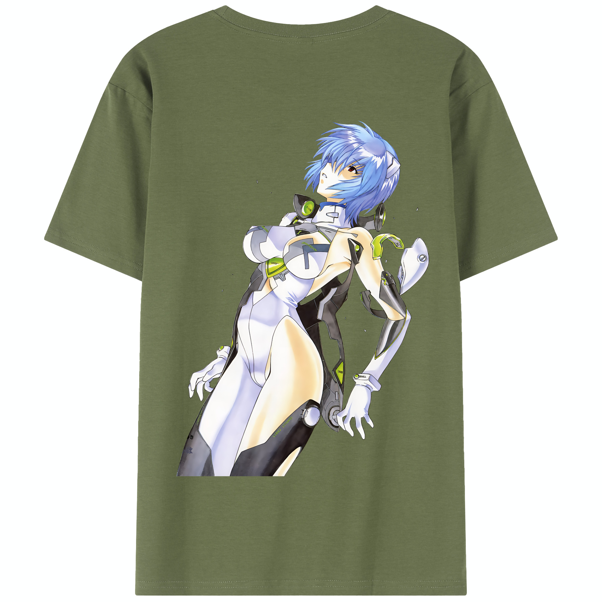 （画像用） EVA 新世紀エヴァンゲリオン 綿100％半袖Tシャツ（背面プリント）